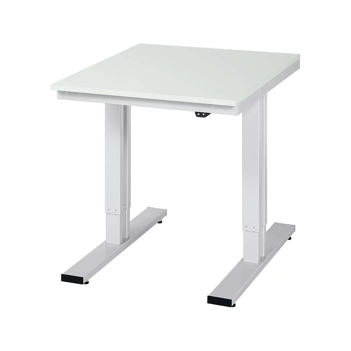 Mesa de trabajo serie adlatus 300, tablero de melamina, An 750 x P 1000 x Al 720 - 1120 mm