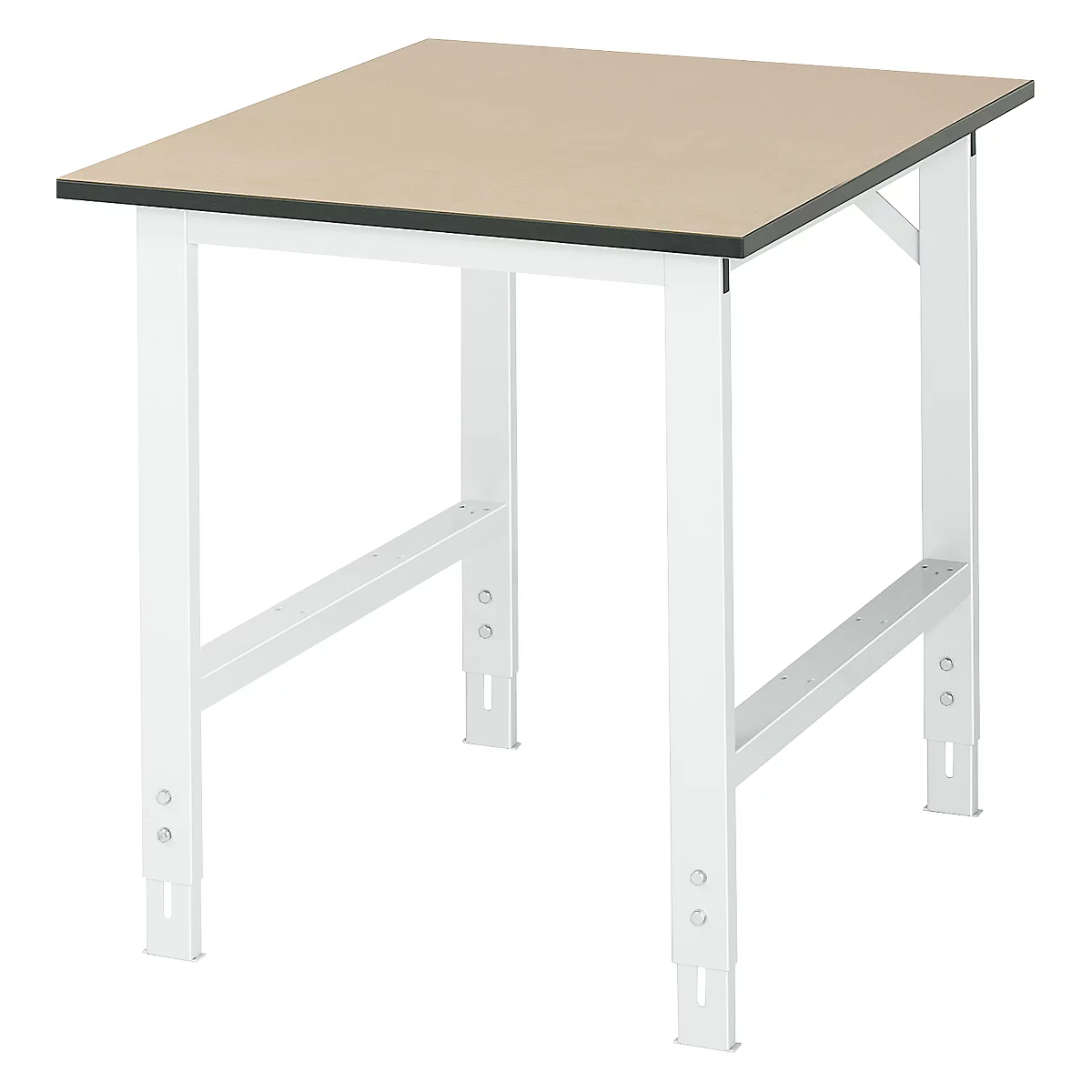 Mesa de trabajo, tablero MDF An 750 x P 1000 x Al 760-1080 mm