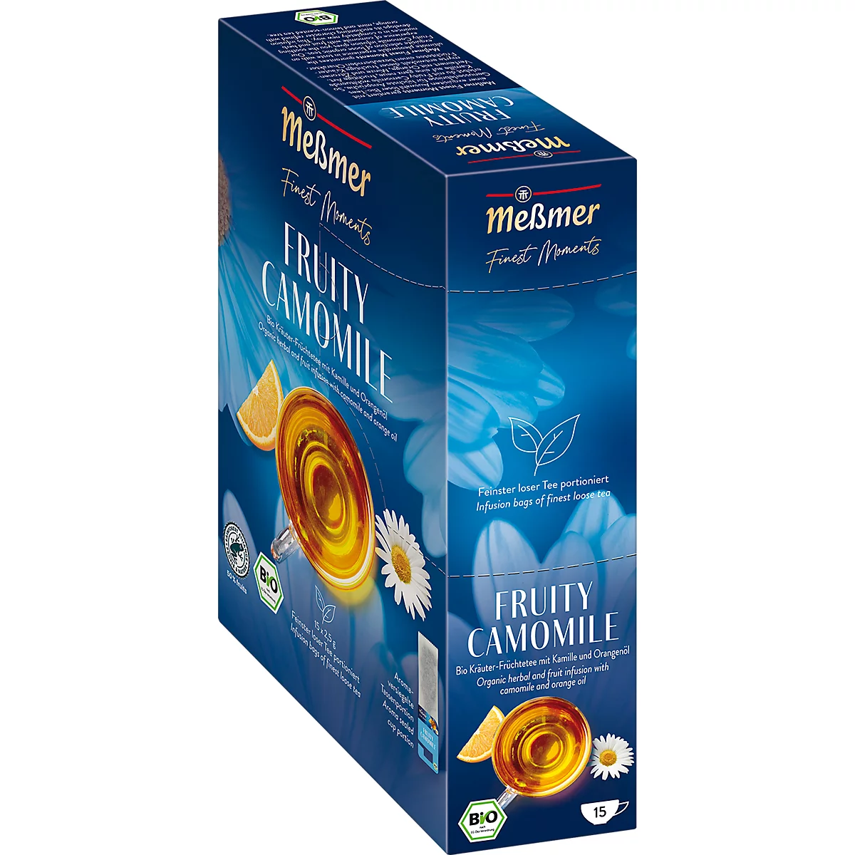 Messmer Finest Camomile, kamillethee, theezakjes, 15 stuks