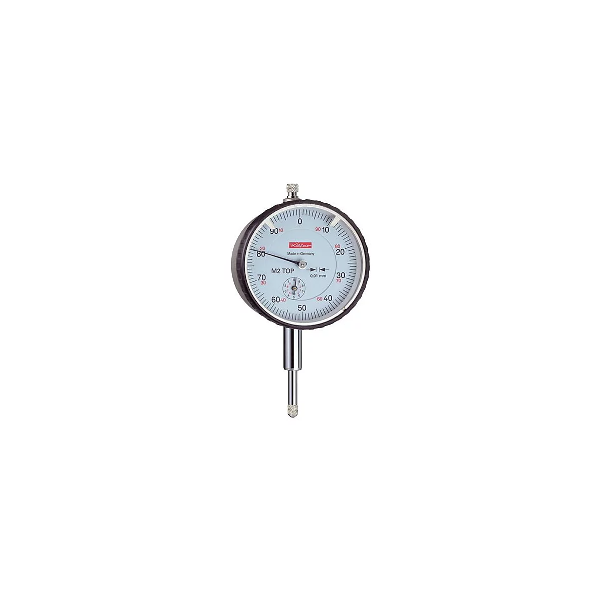 Messuhr M2 Top 10mm Abl.0,01mm KÄFER