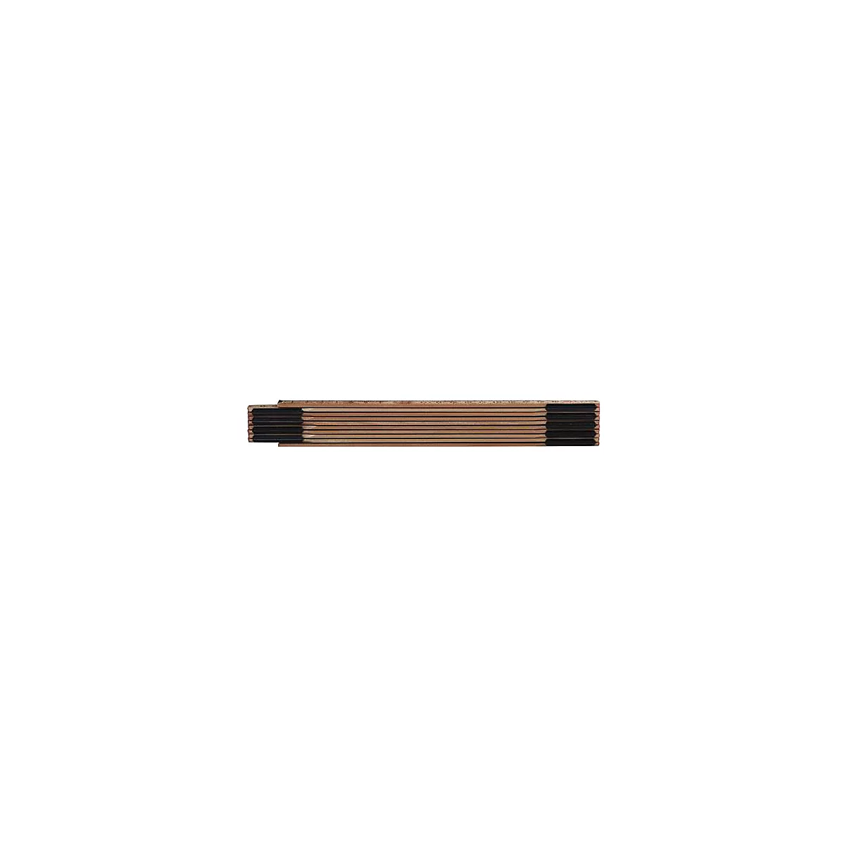 Mètre pliant 59-2-10 L.2m l.15mm mm/cm CE III verre naturel HULTAFORS