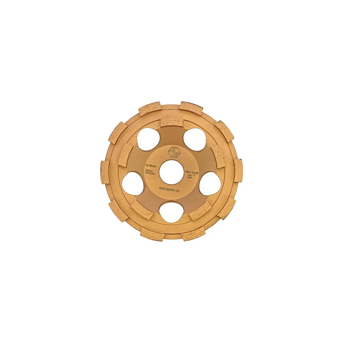 Meule diamantée Premium 125mm pour béton 22,23mm EIBENSTOCK