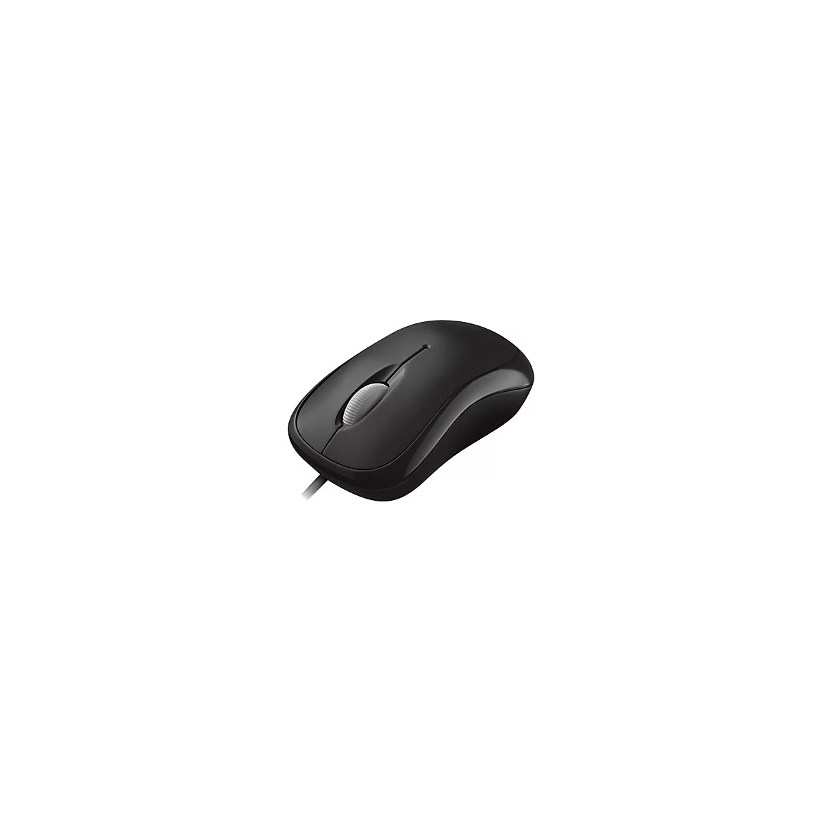Microsoft Basic Optical Mouse for Business - Maus - PS/2, USB - Schwarz