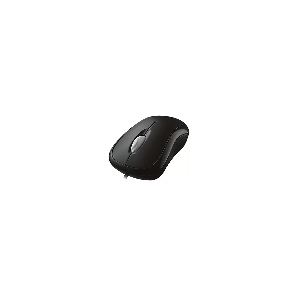 Microsoft Basic Optical Mouse for Business - Maus - PS/2, USB - Schwarz