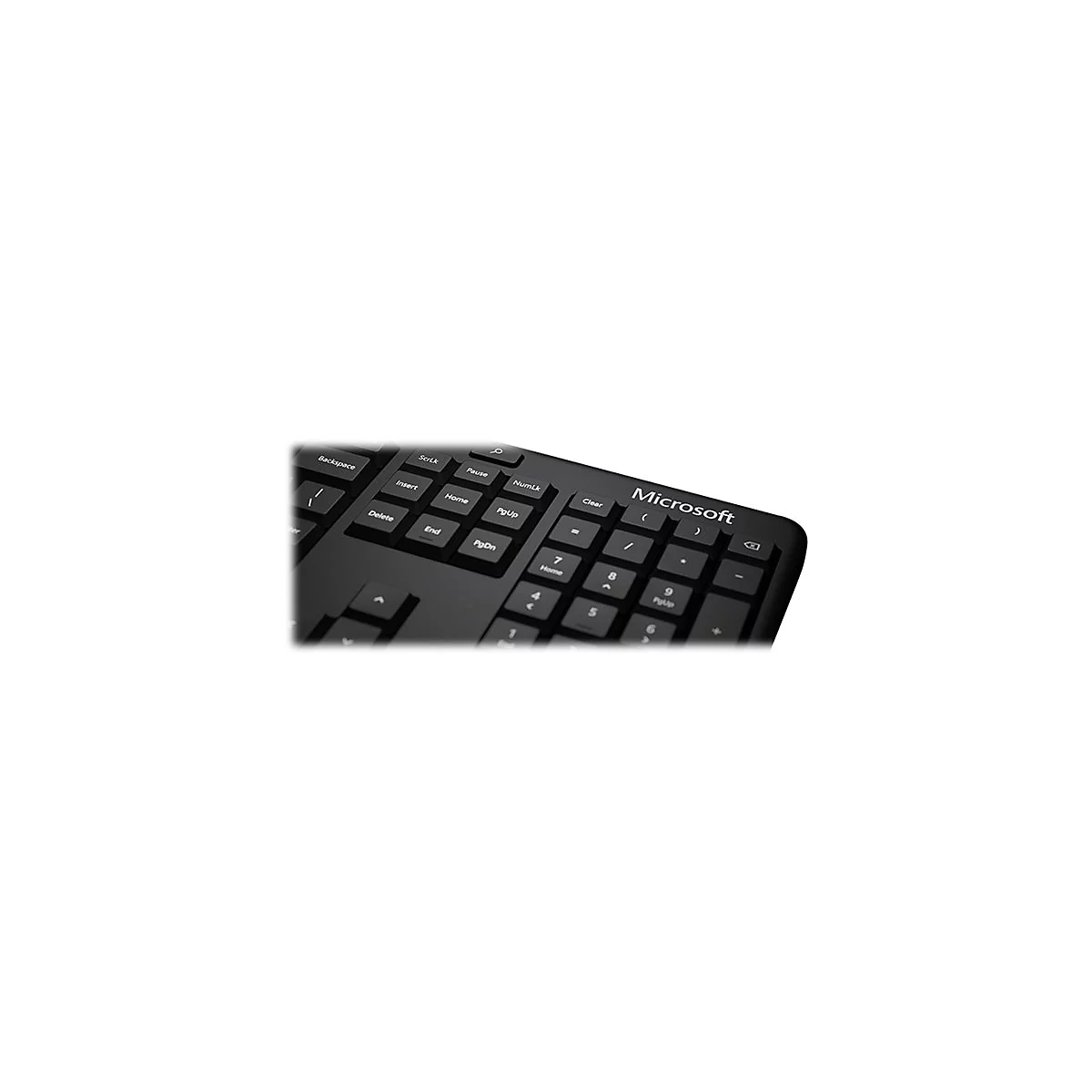 Microsoft Ergonomic Desktop - Tastatur-und-Maus-Set - USB - Deutsch - Schwarz