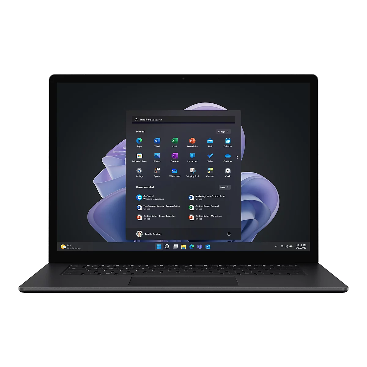 Microsoft Surface Laptop 5 for Business - Intel Core i5 1245U / 1.6 GHz - Evo - Win 11 Pro - Intel Iris Xe Grafikkarte - 16 GB RAM