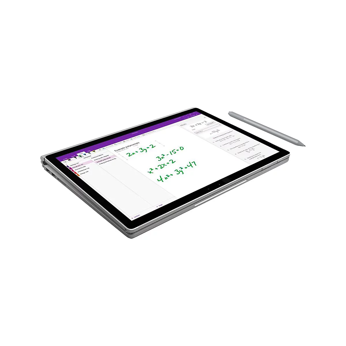 Microsoft Surface Pen M1776 - aktiver Stylus - Bluetooth 4.0 - Platin