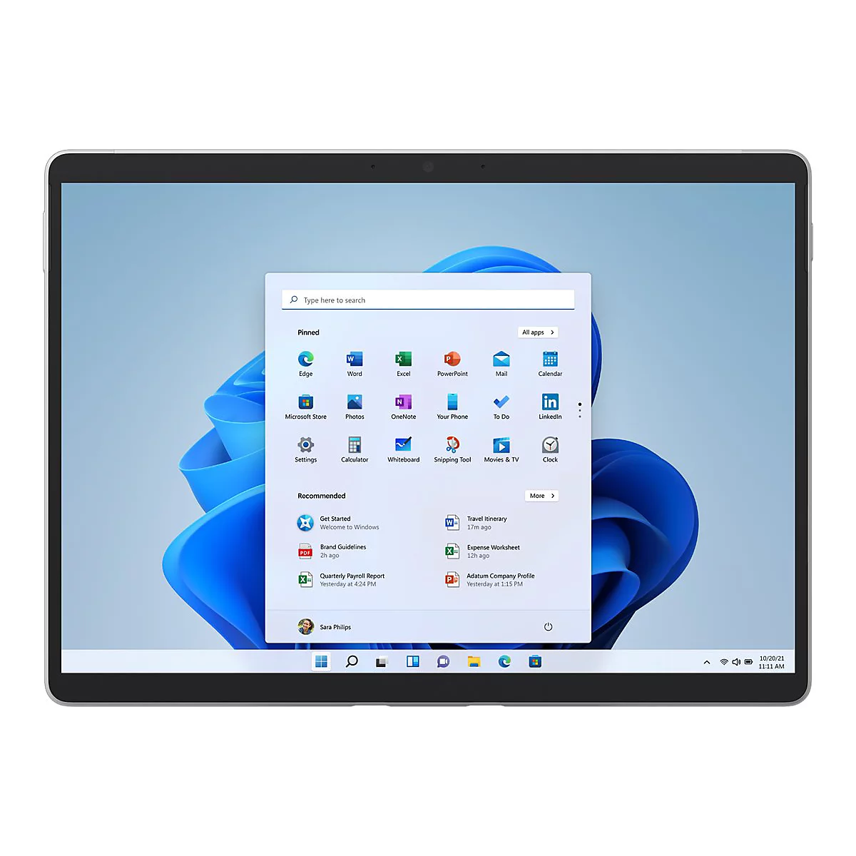 Microsoft Surface Pro 8 - Tablet - Intel Core i5 1145G7 - Evo - Win 11 Pro - Intel Iris Xe Grafikkarte