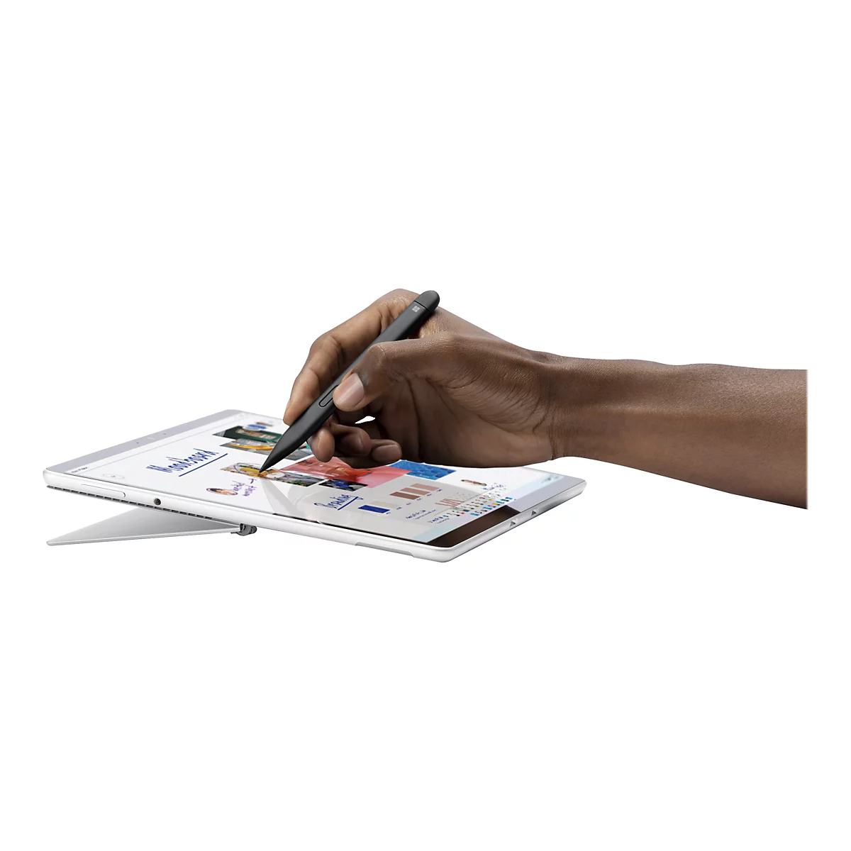 Microsoft Surface Slim Pen 2 - aktiver Stylus - Bluetooth 5.0 - mattschwarz