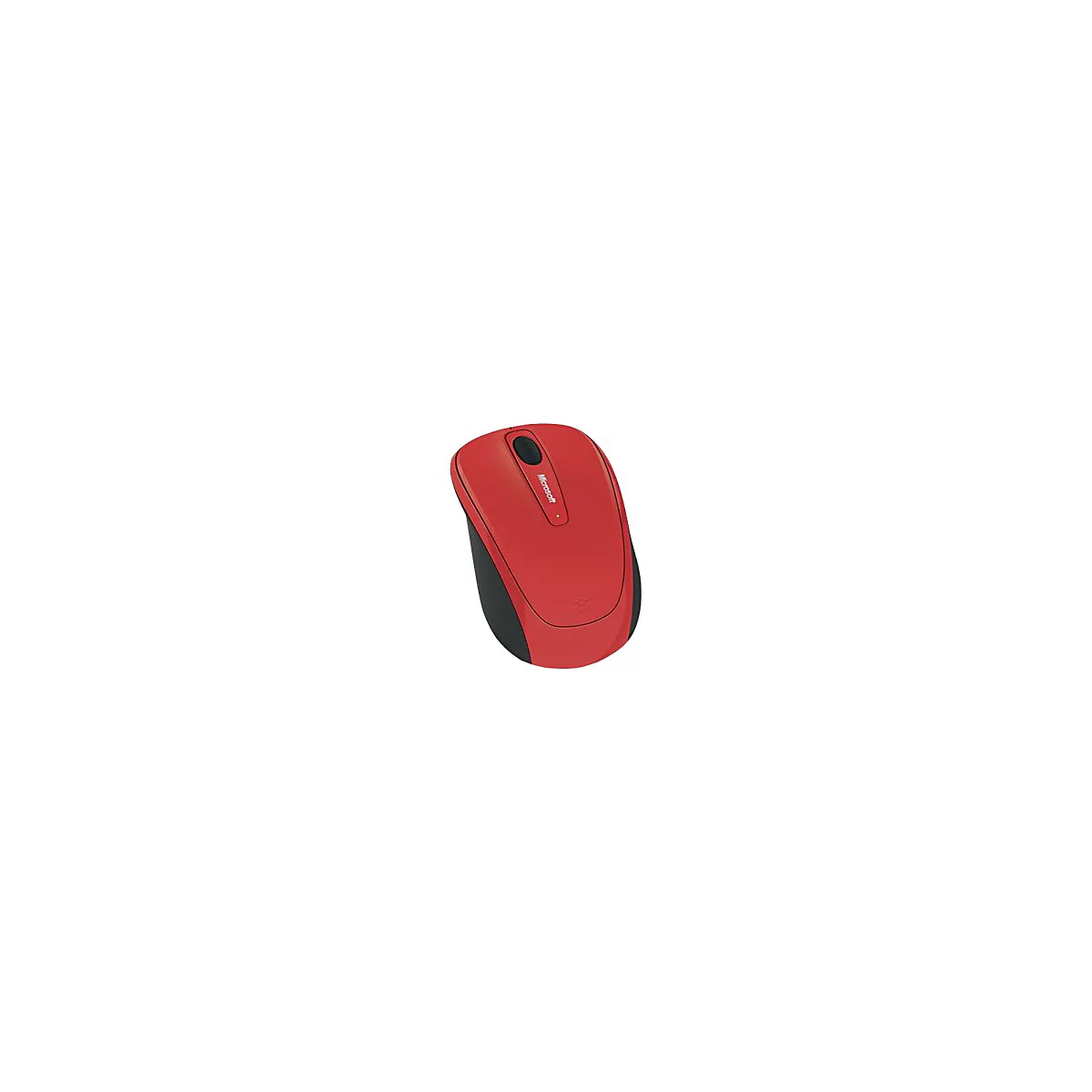 Microsoft Wireless Mobile Mouse 3500 - Limited Edition - Maus - 2.4 GHz - Flammrot glänzend