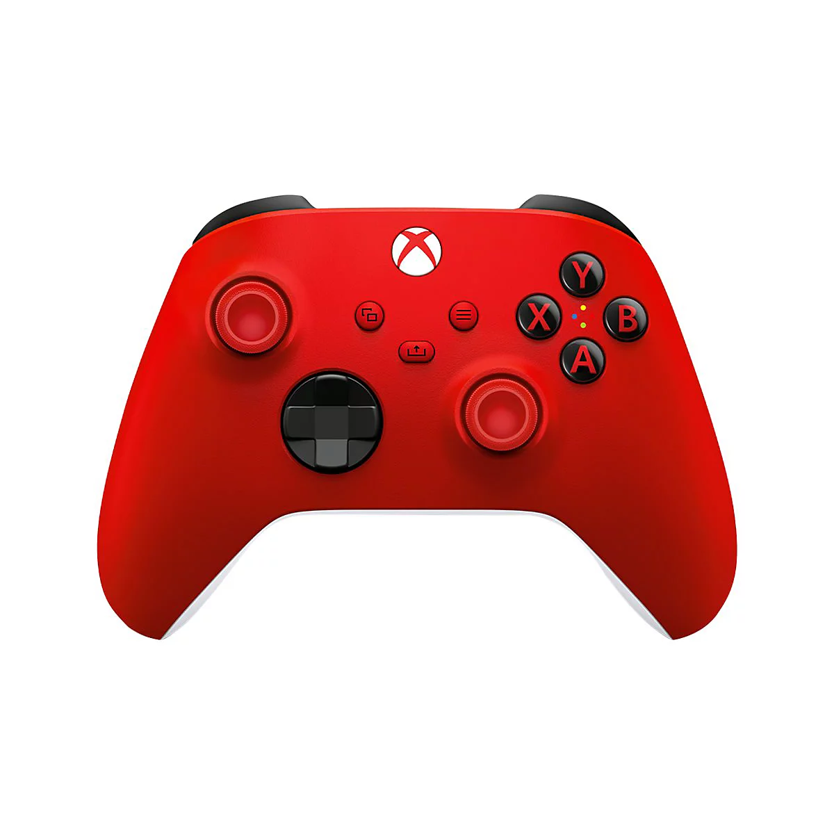 Microsoft Xbox Wireless Controller - Game Pad - kabellos - Bluetooth - Pulse Red - für PC, Microsoft Xbox One, Android, Microsoft Xbox Series S, Microsoft Xbox Series X, iOS