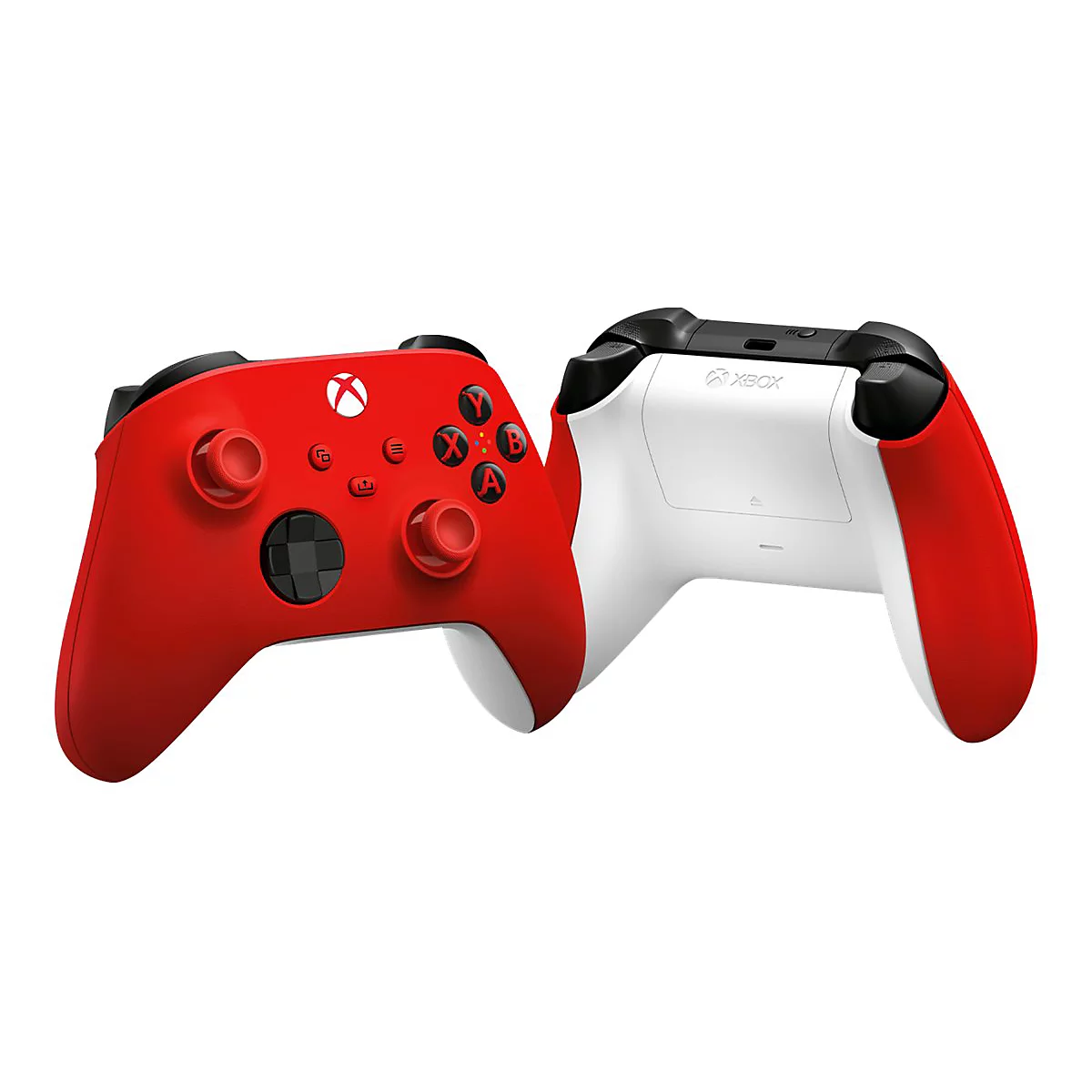 Microsoft Xbox Wireless Controller - Game Pad - kabellos - Bluetooth - Pulse Red - für PC, Microsoft Xbox One, Android, Microsoft Xbox Series S, Microsoft Xbox Series X, iOS