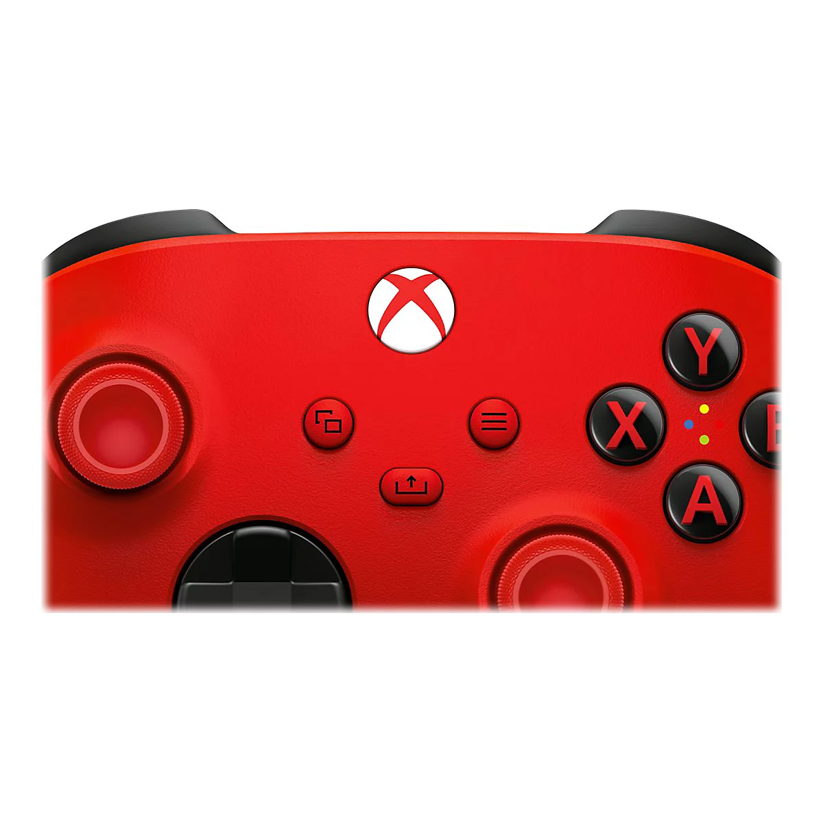 Microsoft Xbox Wireless Controller - Game Pad - kabellos - Bluetooth - Pulse Red - für PC, Microsoft Xbox One, Android, Microsoft Xbox Series S, Microsoft Xbox Series X, iOS