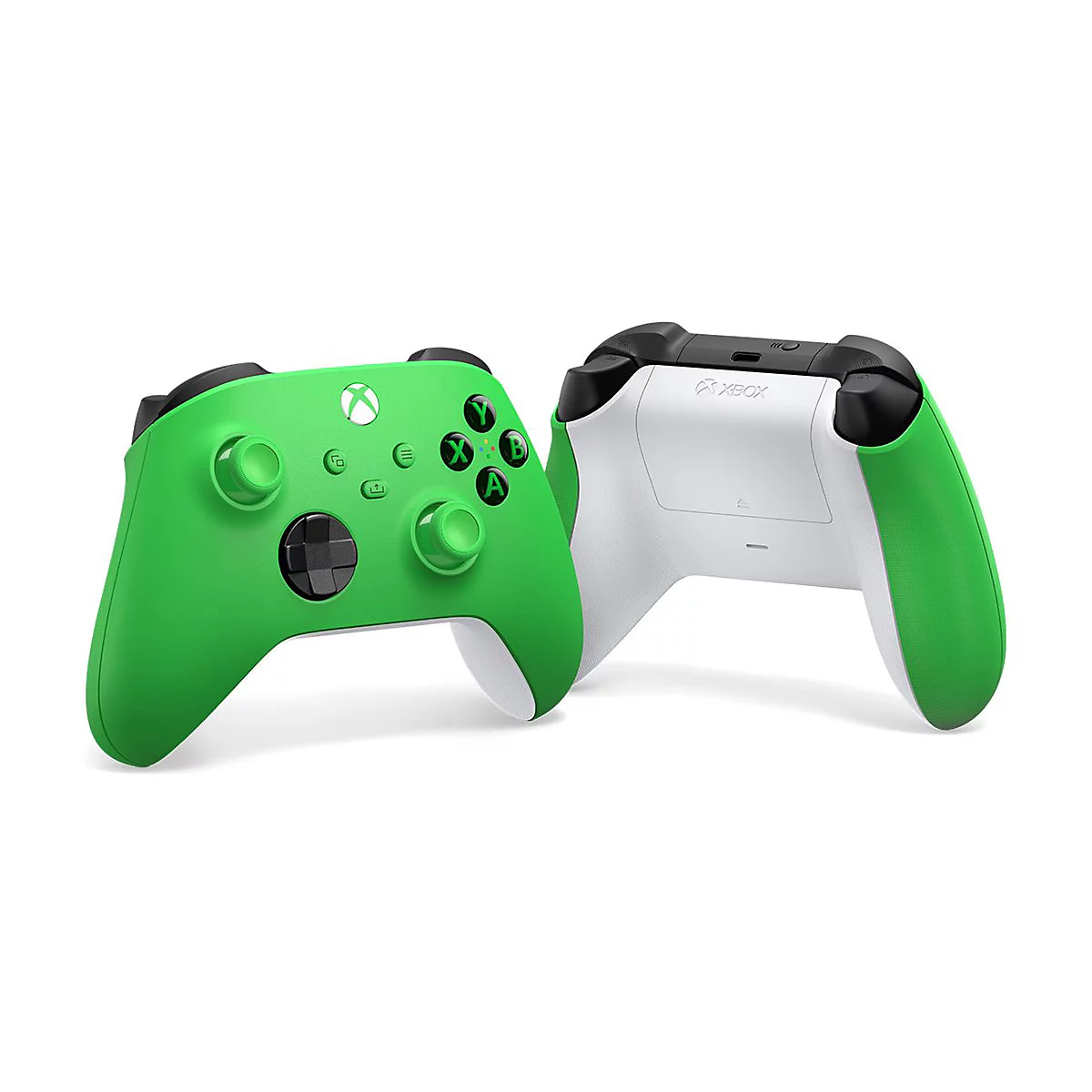 Microsoft Xbox Wireless Controller - Game Pad - kabellos - Bluetooth - Velocity Green - für PC, Microsoft Xbox One, Android, Microsoft Xbox Series S, Microsoft Xbox Series X, iOS