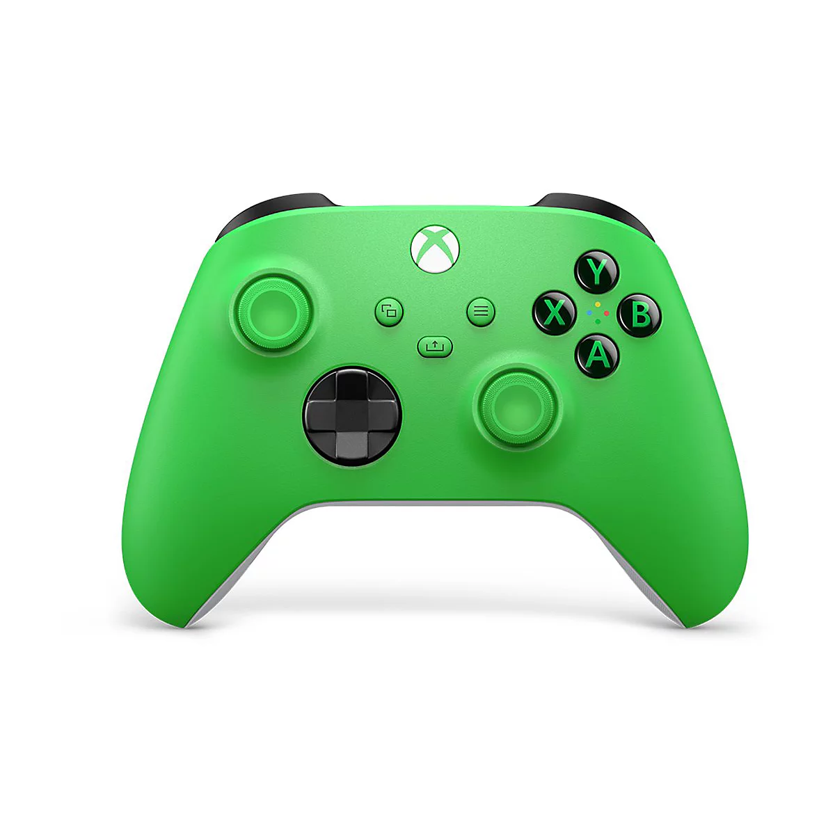 Microsoft Xbox Wireless Controller - Game Pad - kabellos - Bluetooth - Velocity Green - für PC, Microsoft Xbox One, Android, Microsoft Xbox Series S, Microsoft Xbox Series X, iOS