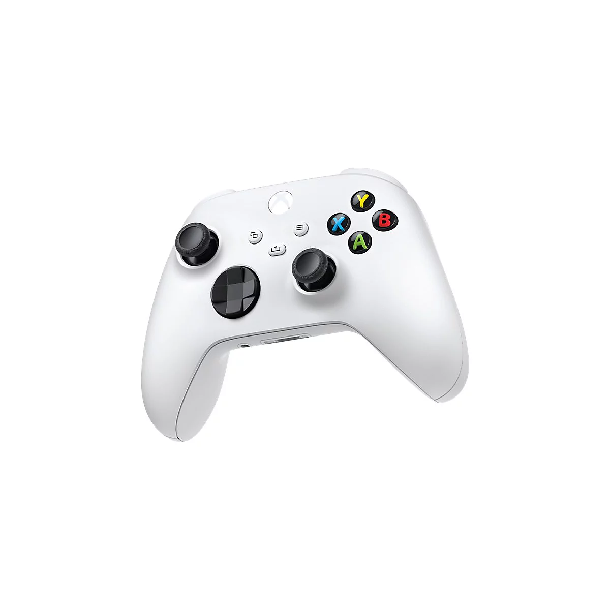 Microsoft Xbox Wireless Controller - Game Pad - kabellos - Bluetooth - weiß - für Microsoft Xbox Series X, Microsoft Xbox One S, Microsoft Xbox One X, Microsoft Xbox One, PC