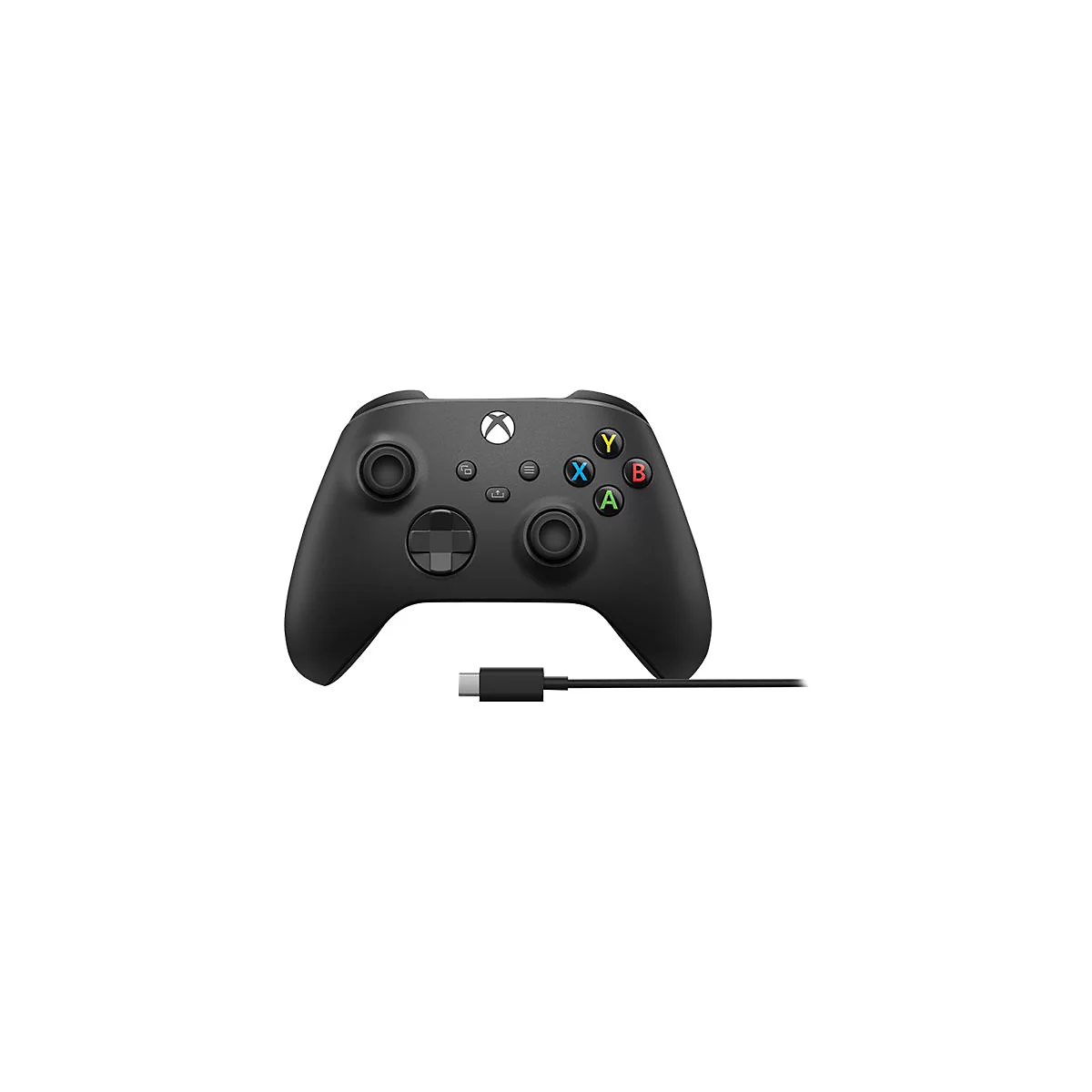 Microsoft Xbox Wireless Controller + USB-C Cable - Game Pad - kabellos - Bluetooth - für PC, Microsoft Xbox One, Android, iOS, Microsoft Xbox Series S, Microsoft Xbox Series X
