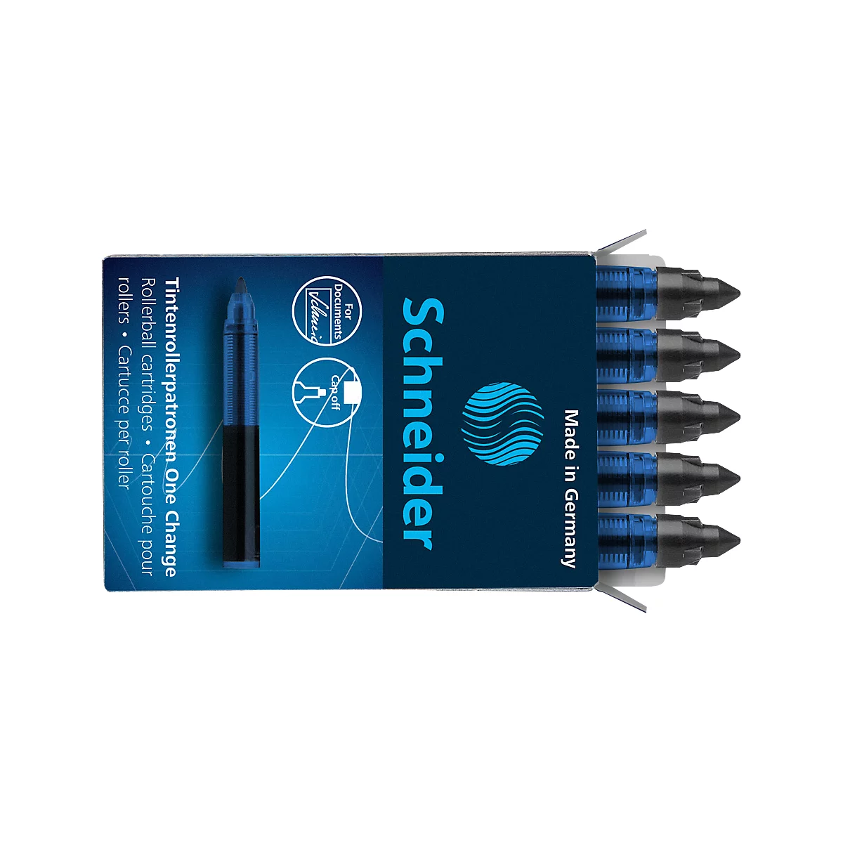 Mines de rechange pour roller One Change Schneider, 5 p., noir