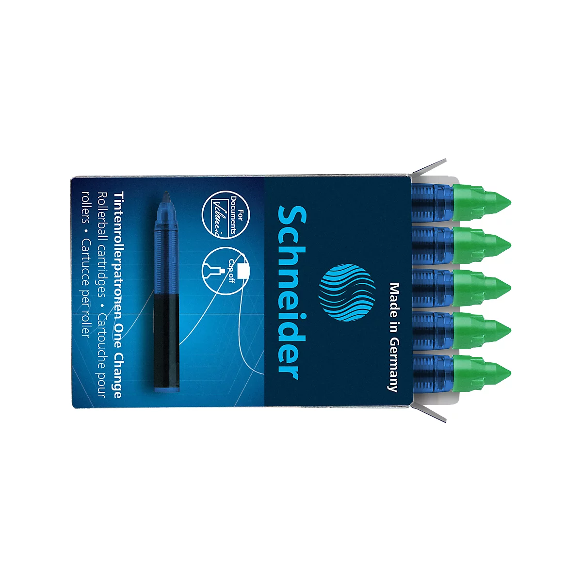 Mines de rechange pour roller One Change Schneider, 5 p., vert