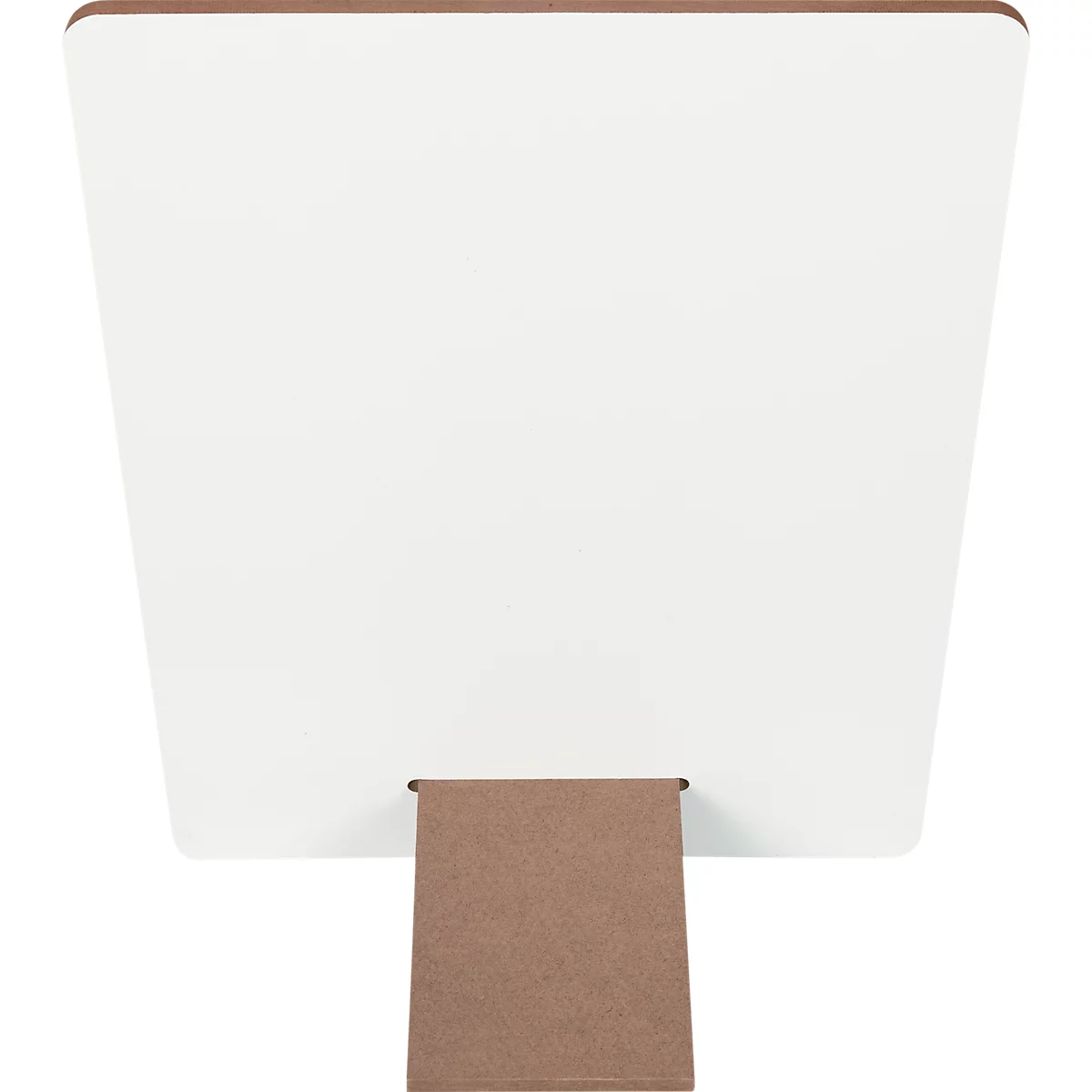 Mini-Whiteboard Nobo, Format A4, beidseitig nutzbar, magnethaftend, beschreibbar, abnehmbarer Ständer, Ablageschale, B 210 x T 5 x H 297 mm, weiß