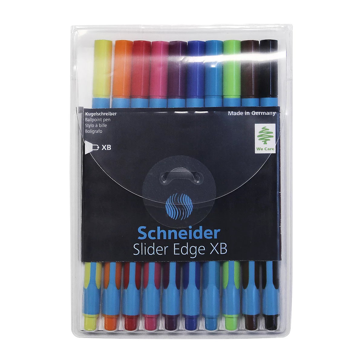 Mix-Set Kugelschreiber Slider Edge XB, 10er-Etui