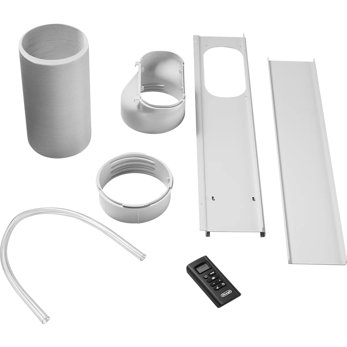 Mobiele airconditioner De'Longhi Pinguino PAC EM90 SILENT, lucht-luchtsysteem, met luchtafvoerslang, tot 2,5 kW, max. 400 m³/h, ruimtes tot 90 m³