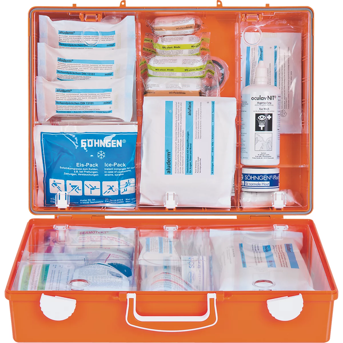 Mobiele EHBO koffer, categorie laboratorium & chemie