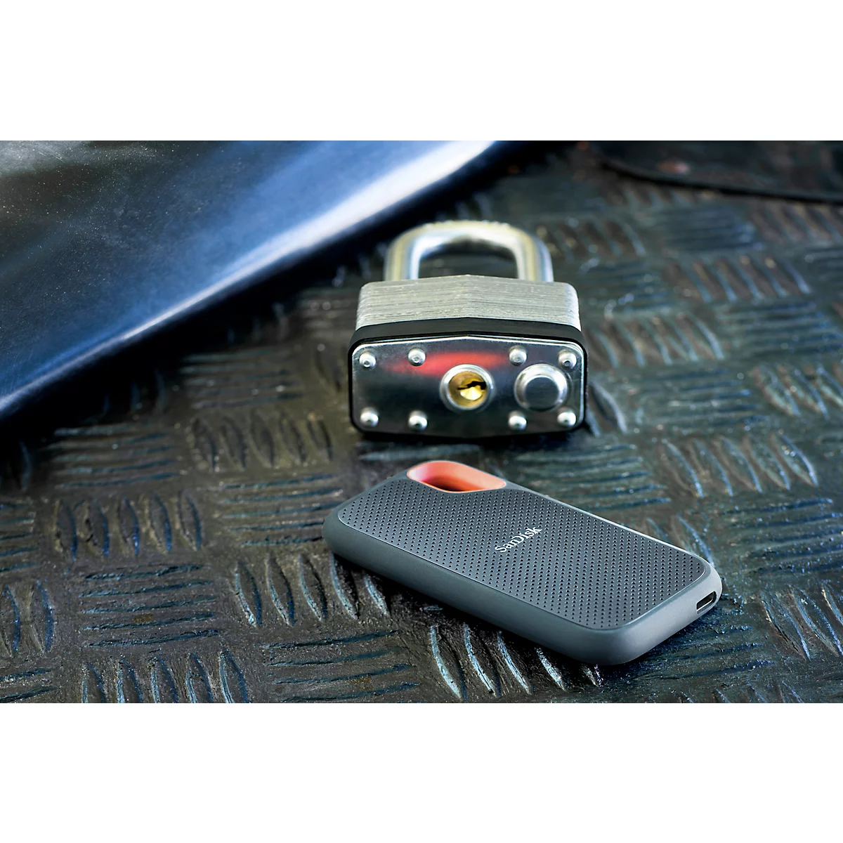 Mobiele harde schijf SanDisk Extreme® Portable SSD V2, 2 TB, USB-C, USB 3.2, 1 GB/s schrijven