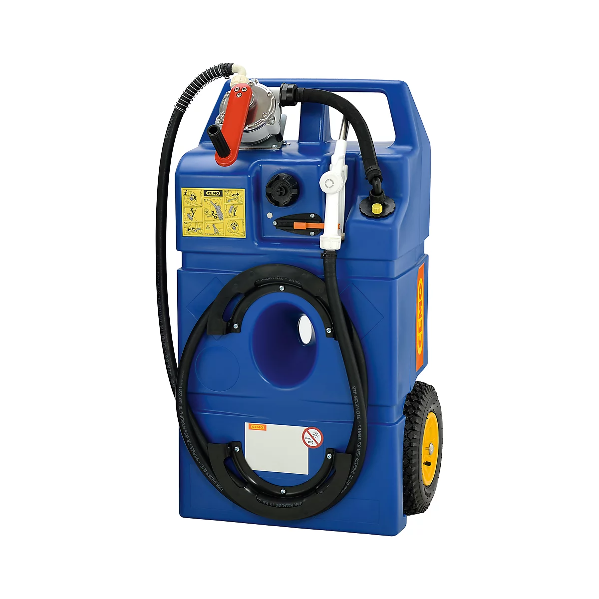 Mobile Tankanlage AdBlue-Trolley, 100 l, Handpumpe, Schlauch 3,4 m