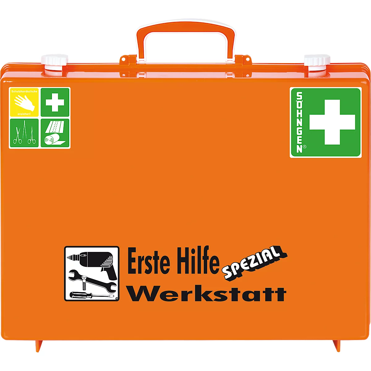 Mobiler Erste-Hilfe-Koffer, Bereich Werkstatt