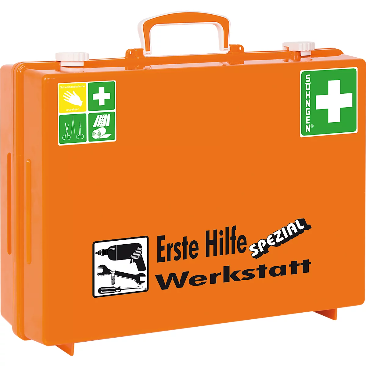 Mobiler Erste-Hilfe-Koffer, Bereich Werkstatt