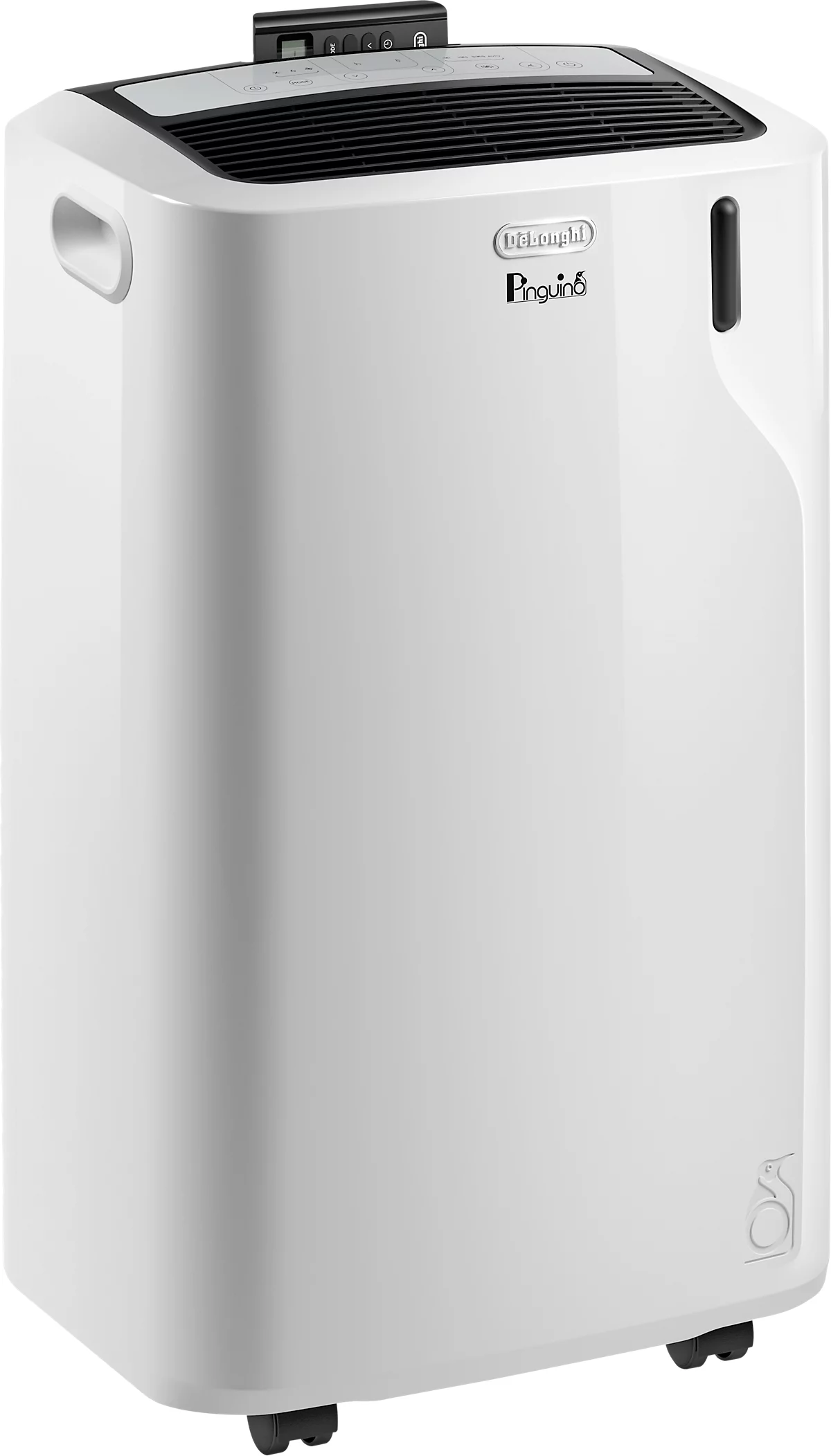 Mobiles Klimagerät De'Longhi Pinguino PAC EM90 SILENT, Luft-Luft-System, mit Abluftschlauch, bis 2,5 kW, max. 400 m³/h, Räume bis 90 m³