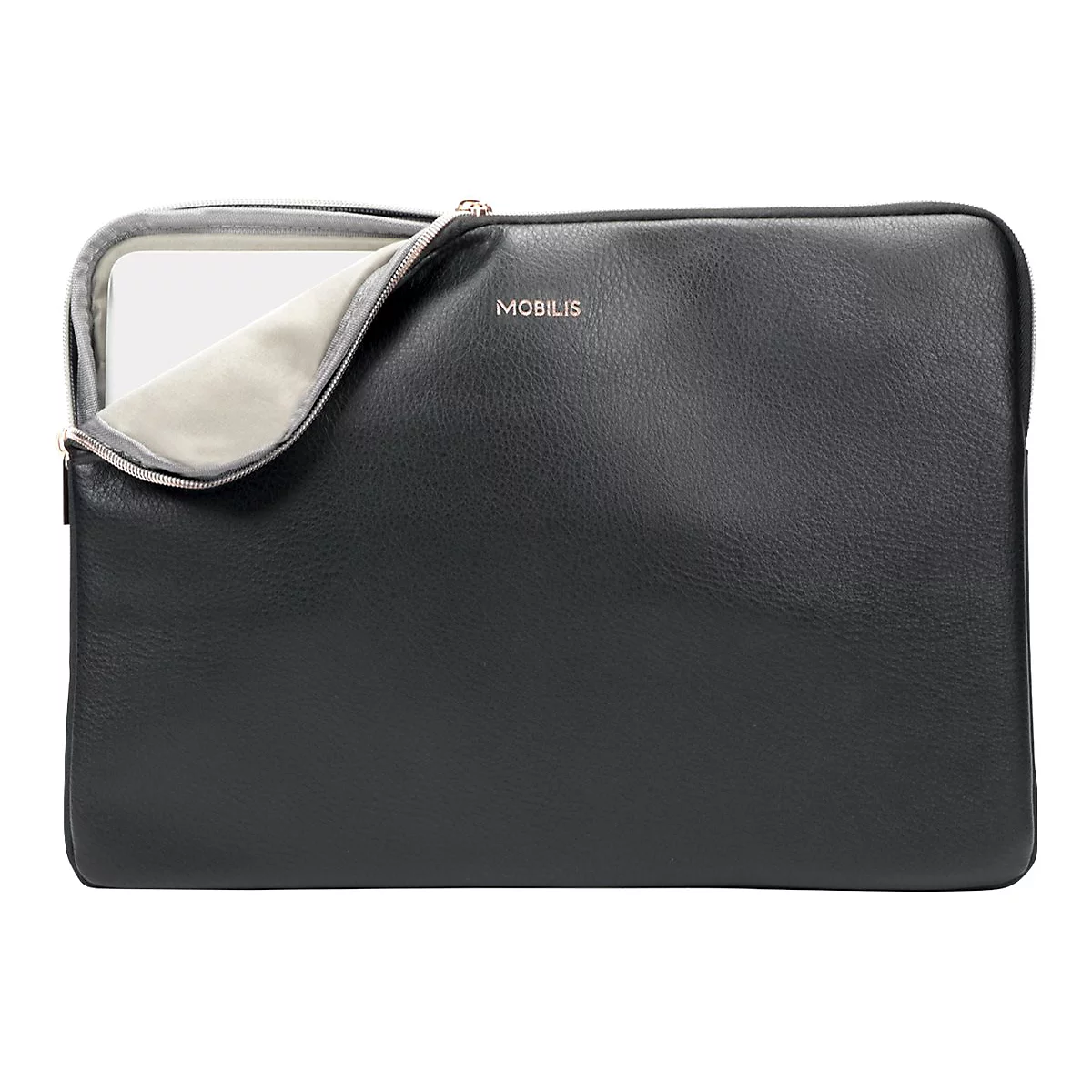 Mobilis PURE - Notebook-Hülle - 35.6 cm - 12.5' - 14' - Silber, Schwarz