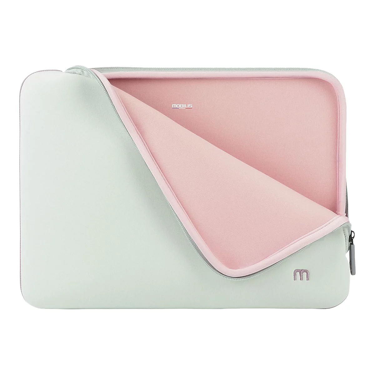 Mobilis Skin - Notebook-Hülle - 40.6 cm - 14' - 16' - Pearl Grey, Powder Pink