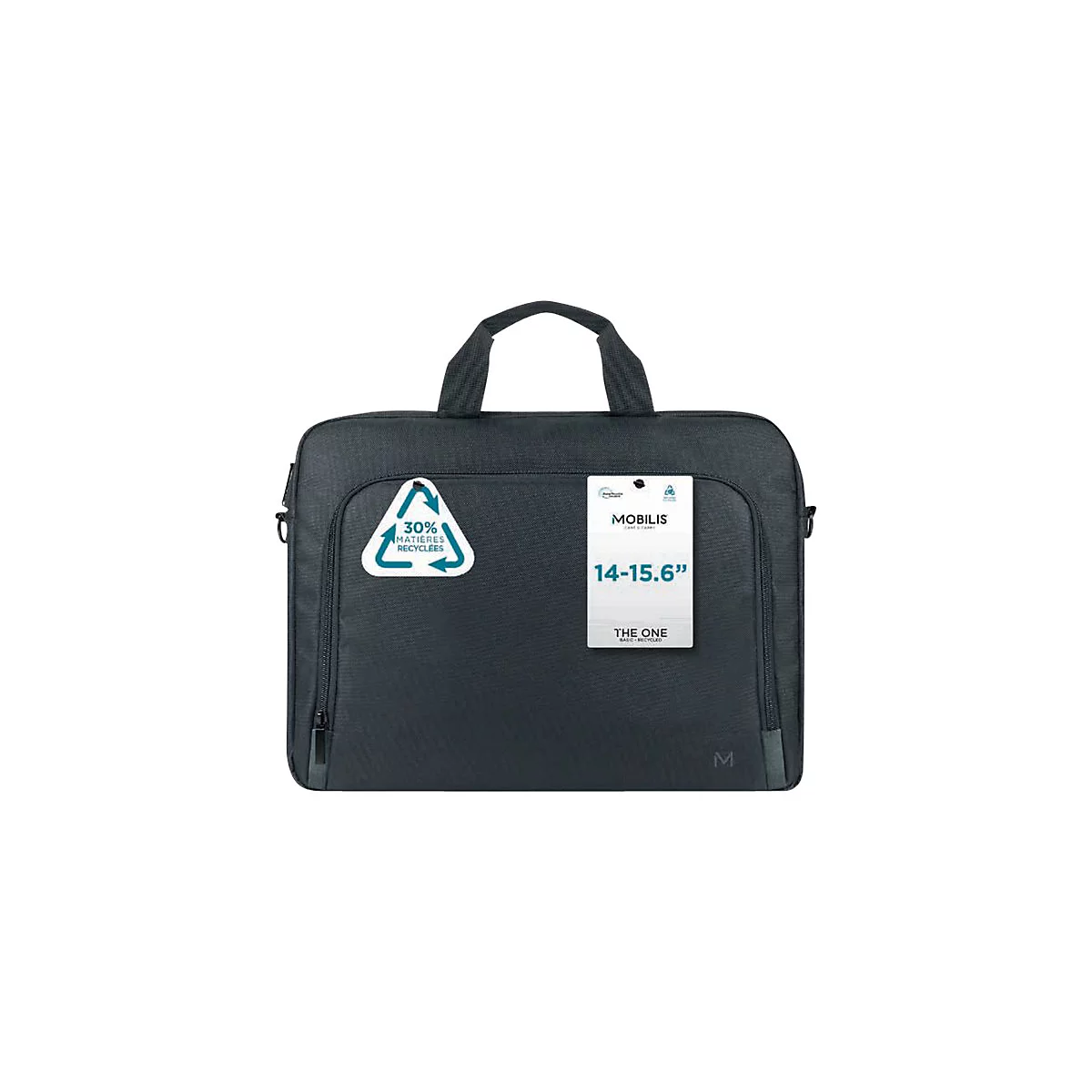 Mobilis THE ONE Recycled Basic - Notebook-Tasche - 30 % recycelt - 40.6 cm - 14' - 16'
