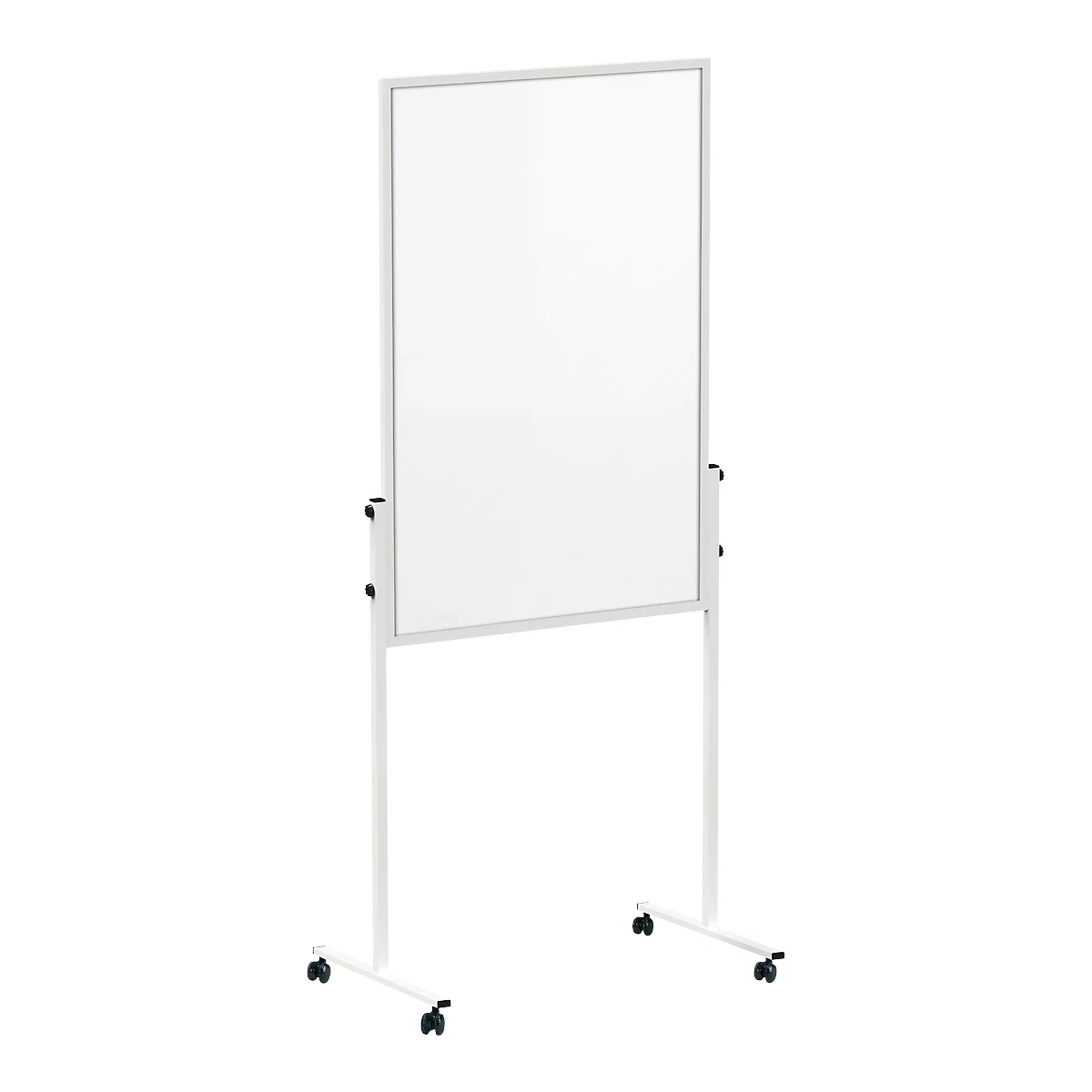 Moderationstafel Maulsolid, Filz grau/Whiteboard, H 1200 x B 750 mm + Moderationskarten-Set mit 360 Karten und 200 Pin-Nadeln