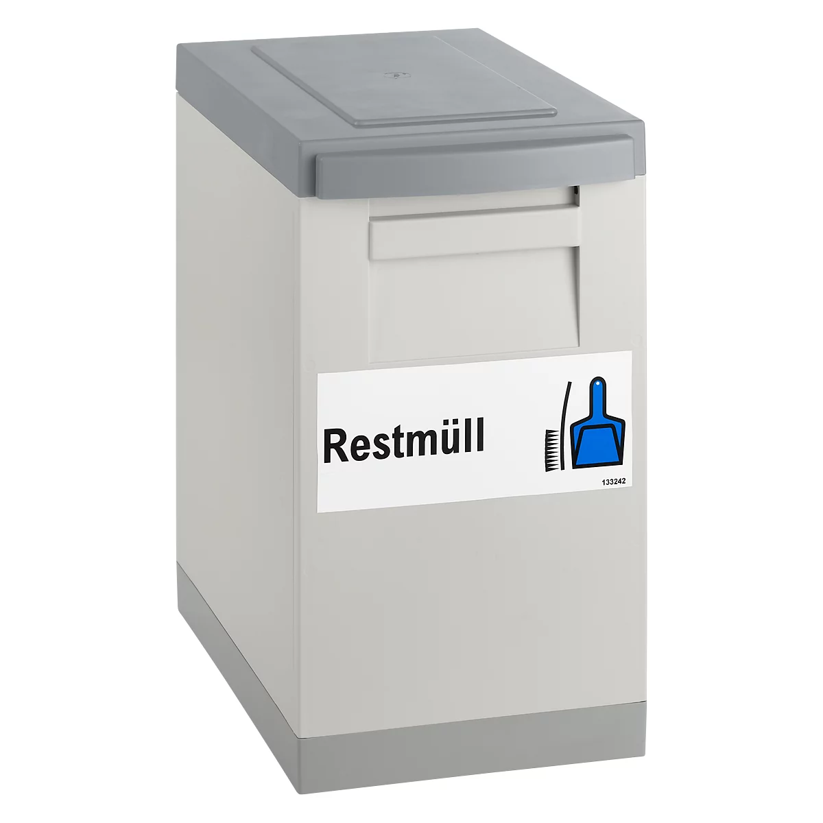 Modul-Sammelbox WSB grau, Deckel dunkelgrau