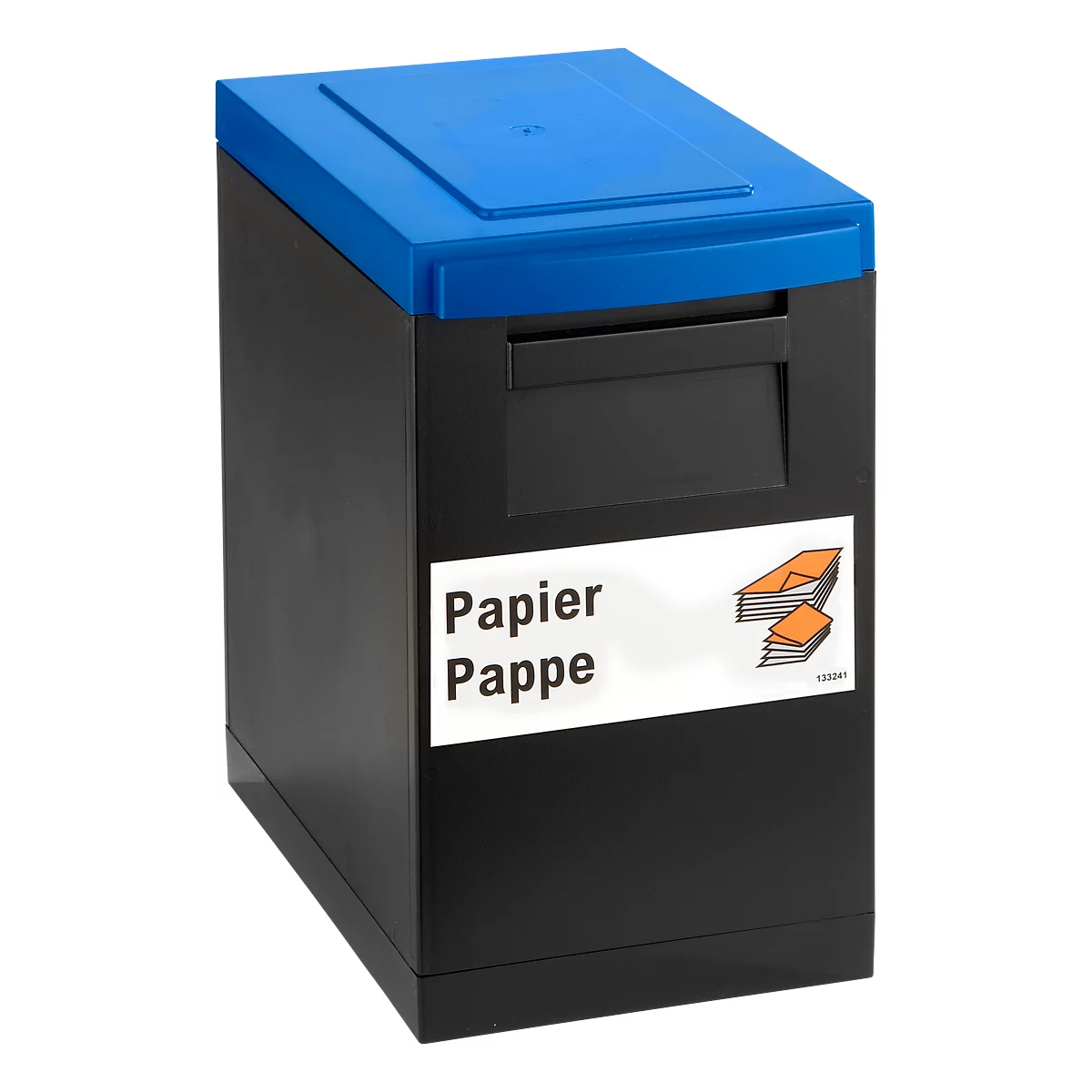 Modul-Sammelbox WSB schwarz, Deckel blau