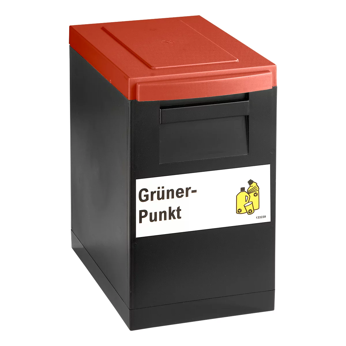 Modul-Sammelbox WSB schwarz, Deckel rot