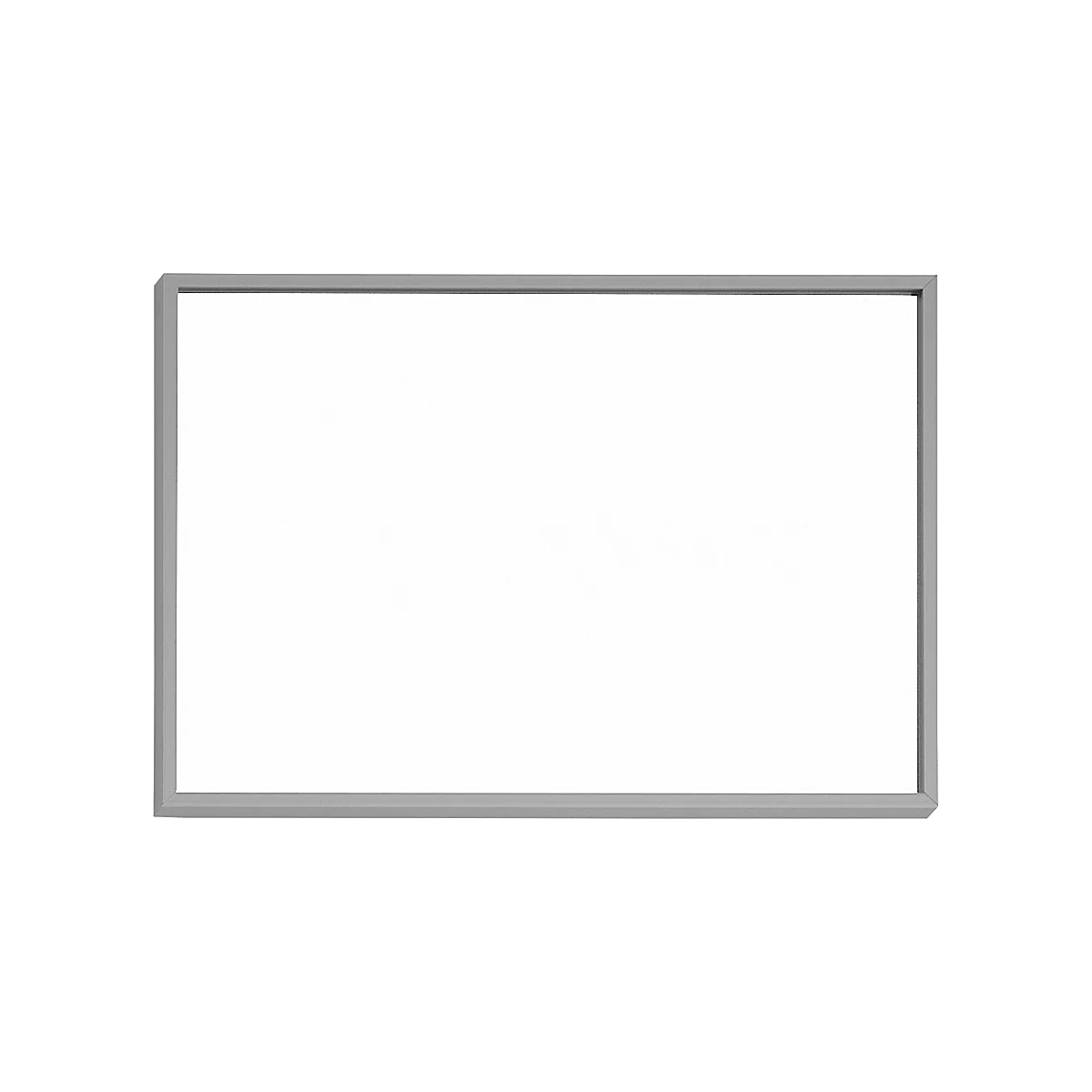 moedel plaque de porte Madrid, DIN A6, format paysage, cadre aluminium, couverture polyester, montage adhésif, L 150,5 x H 105,5 mm, argenté