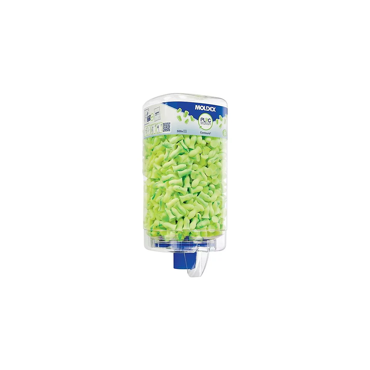 MOLDEX Gehörschutzspender Contours MOLDEXStation 745001, 500 Paar, EN352-2, SNR 35 dB, Wandmontage