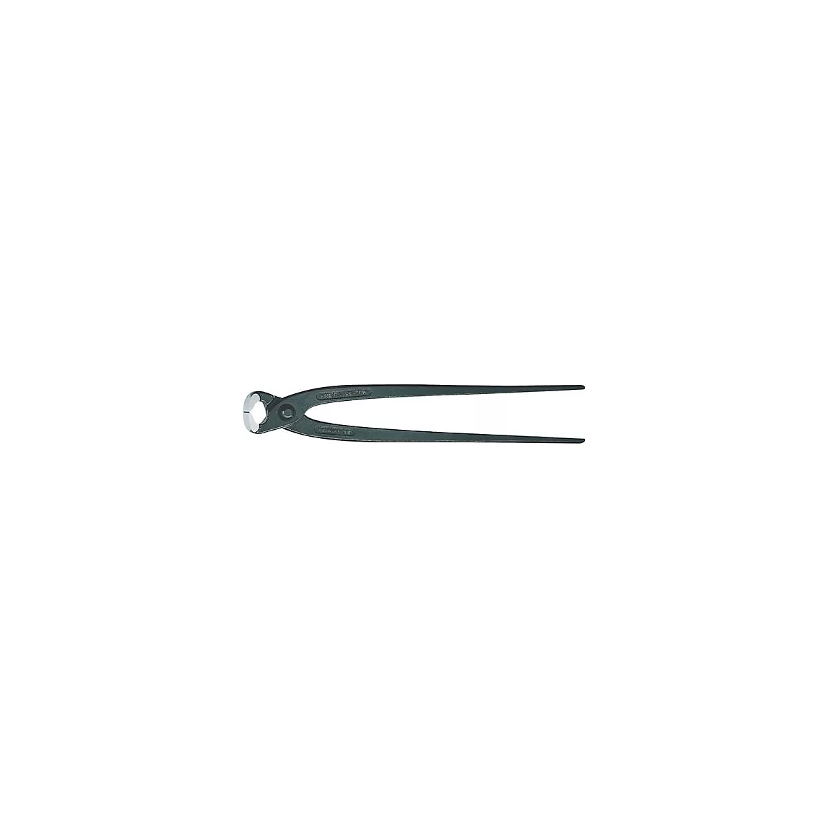 Monierzange L.200mm pol.schwarz atram.KNIPEX