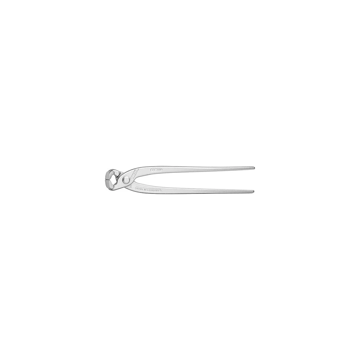 Monierzange L.280mm glanzverzinkt KNIPEX