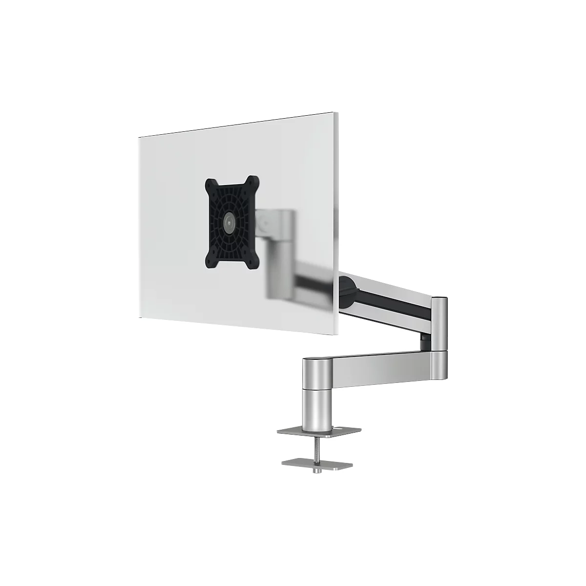Monitorarm Durable, voor 1 display 21-27", VESA, draaibaar en kantelbaar, in hoogte verstelbaar, met bureaubus