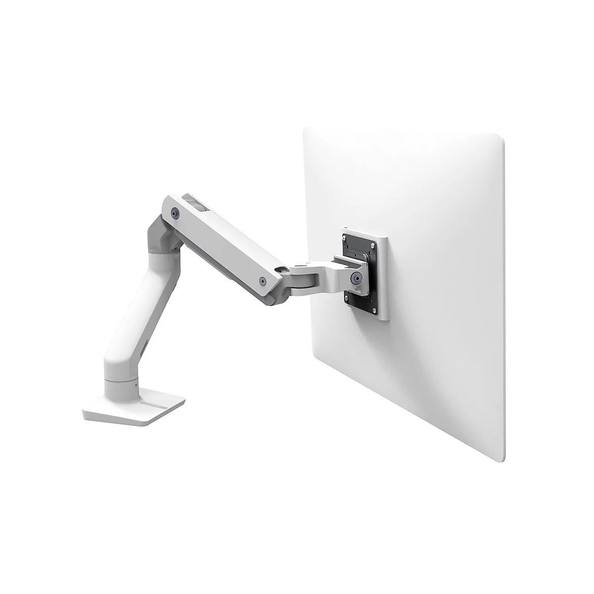 Monitorarm Ergotron HX, voor beeldschermen tot 42“, ergonomisch, in hoogte verstelbaar, met tafelklem, wit