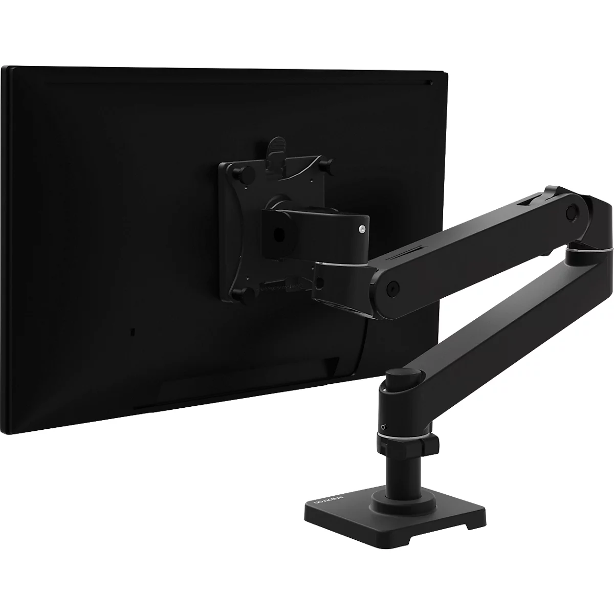 Monitorarm Ergotron LX Pro, für 1 Display bis 34″, neig-/schwenkbar, höhenverstellbar, Tischhalterung, VESA, Metall, schwarz