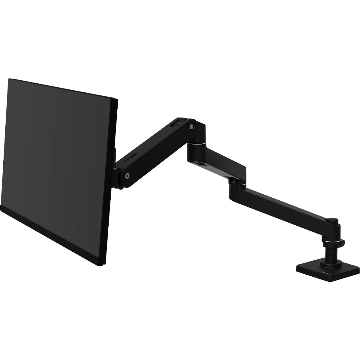 Monitorarm Ergotron LX Pro, für 1 Display bis 34″, neig-/schwenkbar, höhenverstellbar, Tischhalterung, VESA, Metall, schwarz