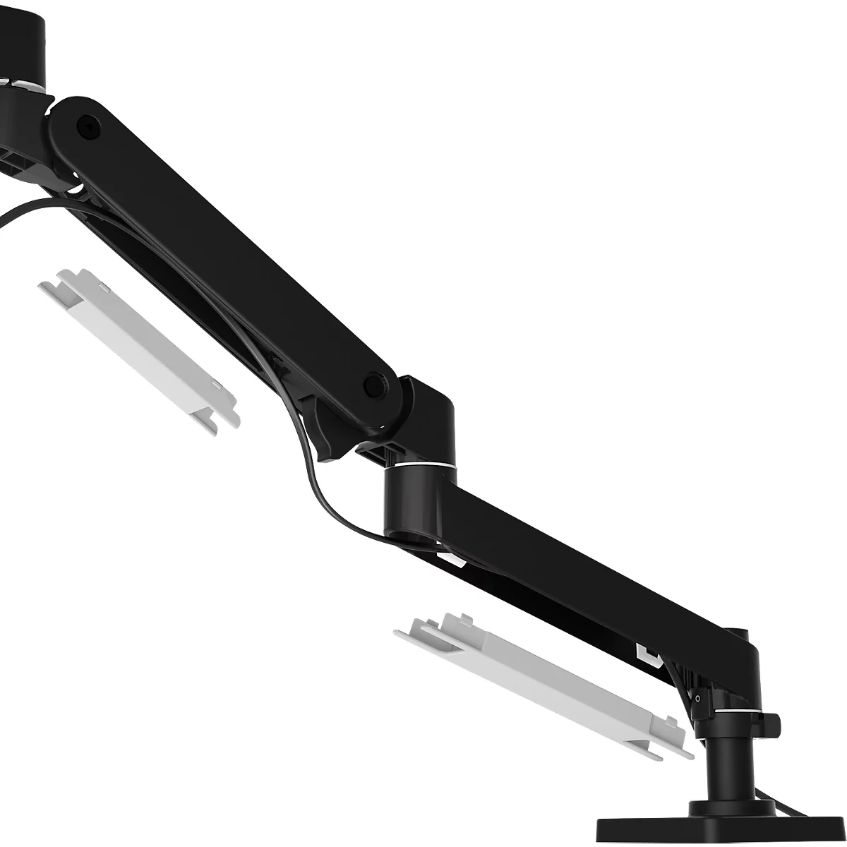 Monitorarm Ergotron LX Pro, für 1 Display bis 34″, neig-/schwenkbar, höhenverstellbar, Tischhalterung, VESA, Metall, schwarz