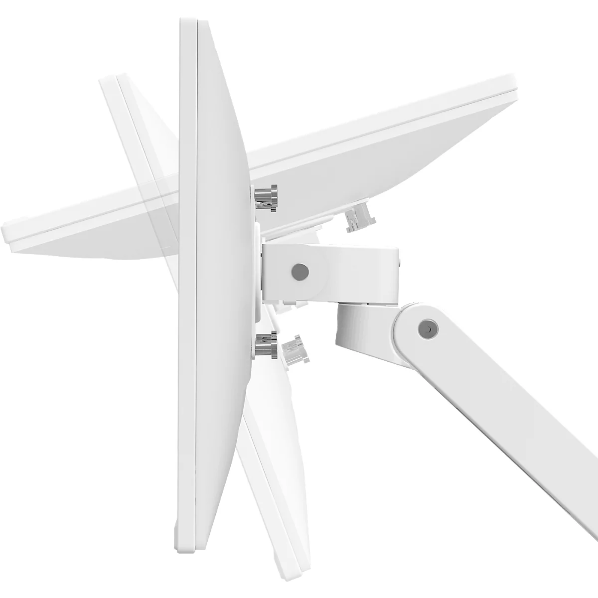 Monitorarm Ergotron LX Pro, für 1 Display bis 34″, neig-/schwenkbar, höhenverstellbar, Tischhalterung, VESA, Metall, weiß