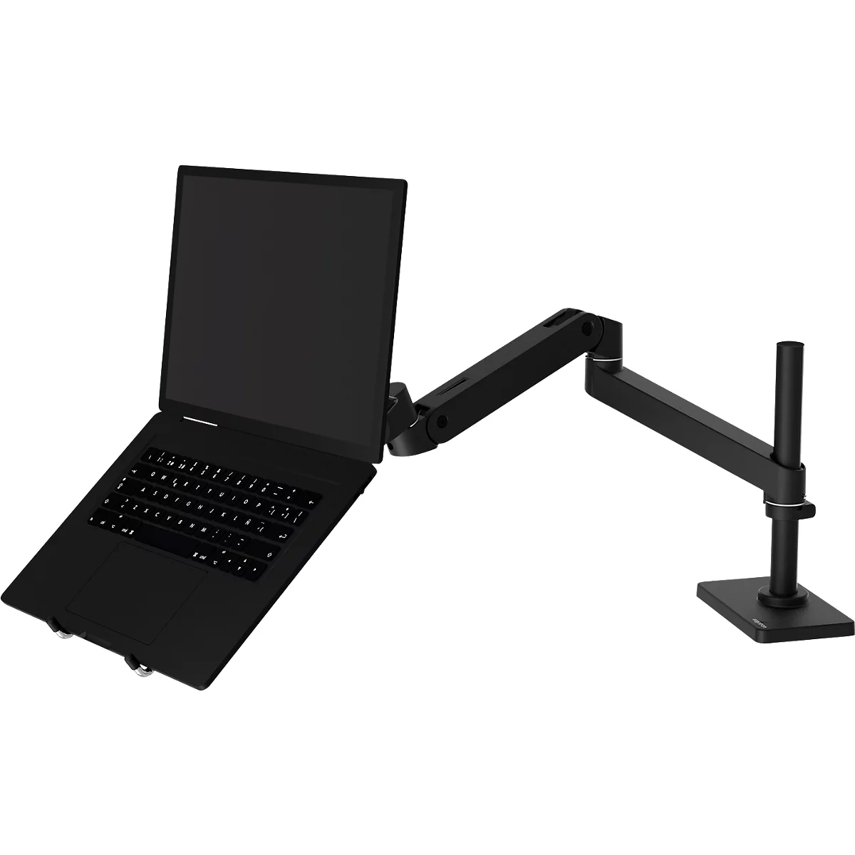 Monitorarm Ergotron LX Pro, hohe Säule, für 1 Display bis 34″, neig-/schwenkbar, höhenverstellbar, Tischhalterung, VESA, Metall, schwarz
